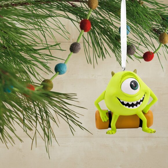 New! Disney Pixar Monsters Inc. Hallmark Christmas Ornament Mike Wazowski - Picture 4 of 4
